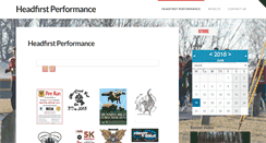 Desktop Screenshot of headfirstperformance.com