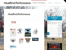 Tablet Screenshot of headfirstperformance.com